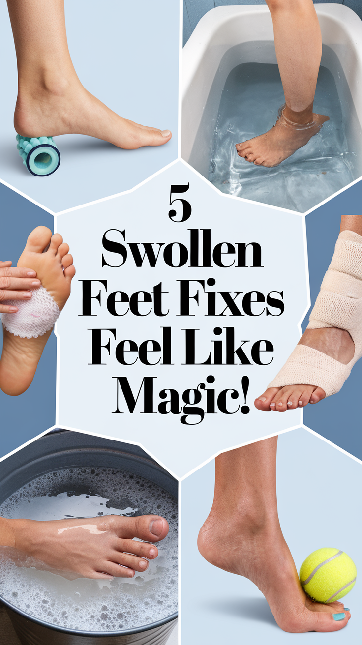 5 Swollen Feet Fixes That Feel Like Magic!