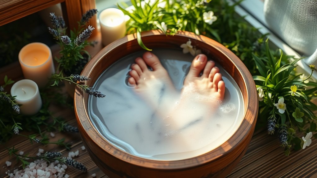 6 Foot Soaks That Will Make You Feel Incredible Instantly!