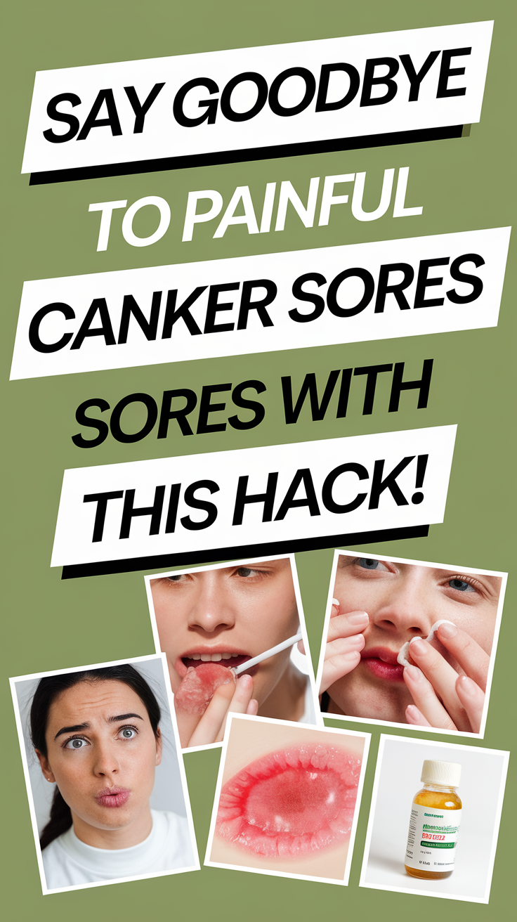 Say Goodbye to Painful Canker Sores with This Hack!