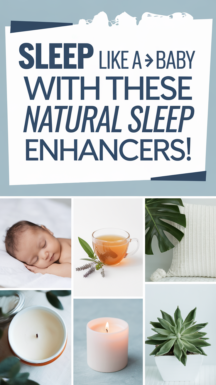 Sleep Like a Baby with These Natural Sleep Enhancers!