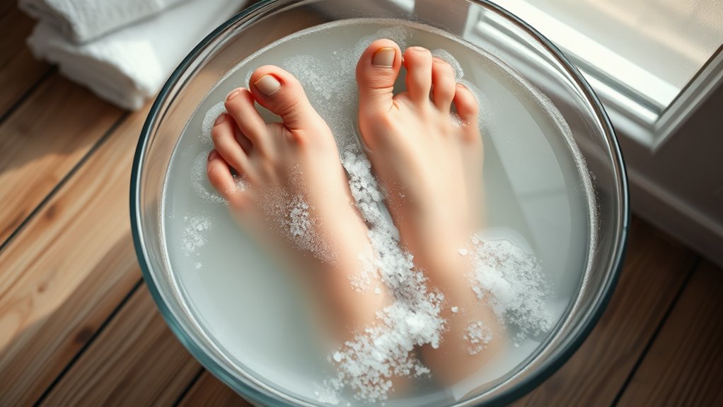 Swollen Feet. This One Soak Will Shrink Them Fast!