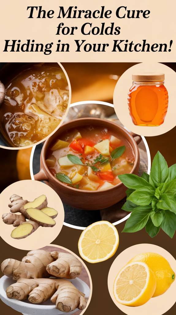 The Miracle Cure for Colds Hiding in Your Kitchen! Natural
